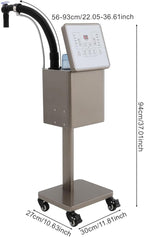 110V 1600W Nano Hair Steamer Machine, Professional Micro Mist Salon Hair Processor, Salon Spa Equipment Vertical Nano Hair Steamer for Deep Hair Care Repair, Hair Styling