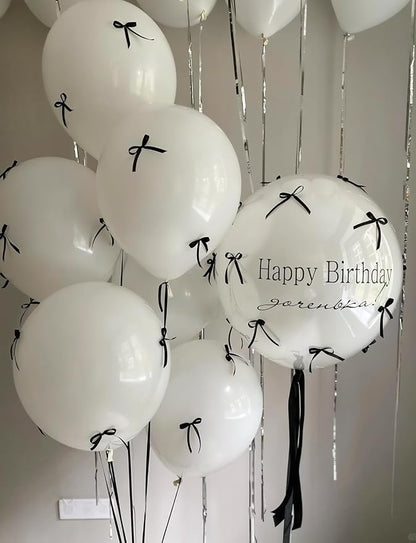 White Balloons, 12 Inch White Latex Balloon - Image 6