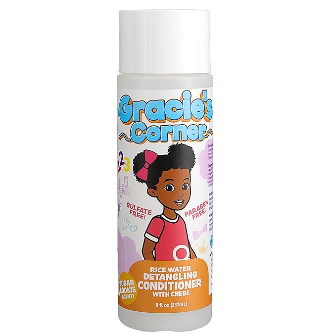 Gracie's Corner Rice Water Detangling Conditioner With Chebe 8oz