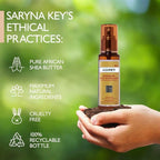 Saryna Key Hair Oil for Damage Repair - Pure African Shea Butter with Keratin & Vitamin E for Hair Treatment - Frizz Control & Split End Repair Hair Serum - Moisturizes, Shines, Softens (50ml/1.87oz)