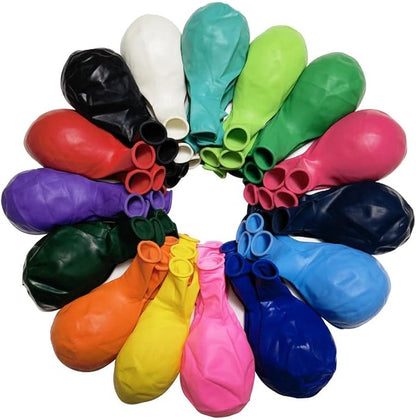 90 Pack 18 inch Balloons 15 Kinds Colors Latex Colorful Party Balloon Bulk by ZWZLIULIAN