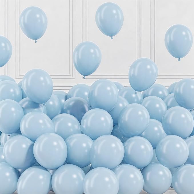 Pastel Blue Balloons by Togvu