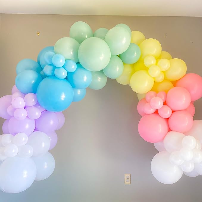 Voircoloria 110pcs Mint Green Pastel Green Latex Party Balloons, 12inch | - Image 9