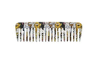 Rock & Ruddle Wide Tooth Comb. Perfect for Detangling Wet Hair and Applying Hair Color. Cats & Dogs Design