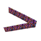 Boys Girls Cool Sports Sweat Band Head Decor for Running Athletic Spa, Long Multipurpose Goth Sun Moon Star Magic Hippie Trippy Mushroom Head Ribbon Headdress