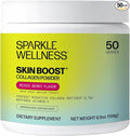 Sparkle Wellness VERISOL Bioactive Hydrolyzed Collagen Peptides | Collagen Powder Supplement with Vitamin C for Skin, Hair & Nail Health | Skin Boost (Mixed Berry) [50-Serves]