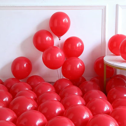 145pcs Red and Black Balloon Arch Kit - Image 7