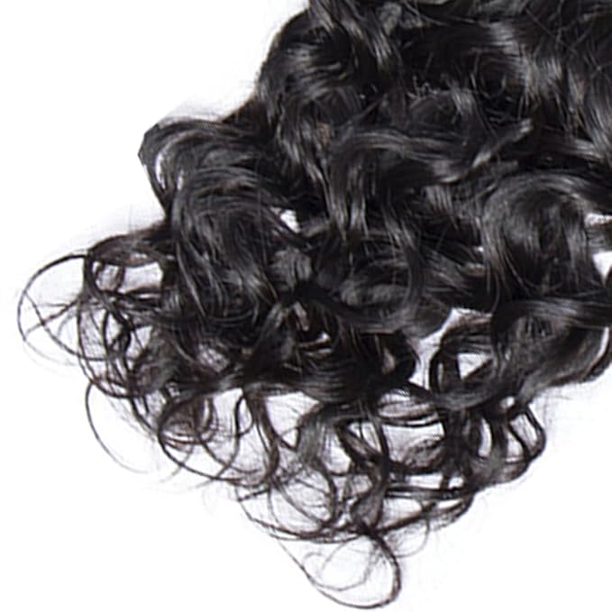 Color 1B Kinky Curly Bundles Human Hair Natural Black Bundle Niegmeag Unprocessed Virgin Soft and Silky Remy Hair 3 Bundles 24 26 28 Inch Double Weft Hair Weave #1B Color