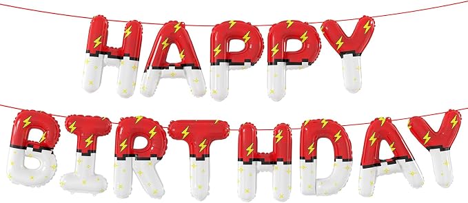 Red White Cartoon Theme Foil Balloons Cartoon Balloons Birthday Party Balloons by SIXONEAIEN