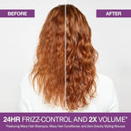 Function of Beauty Wavy Hair Shampoo & Conditioner Set - Sulfate-Free Shampoo & Conditioner Duo for Natural Wavy Texture - Lightweight, Anti-Frizz, Strengthening & Hydrating - Hair Care Products