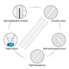 Droppers 10ml Pipettes Glass Graduated Dropper Lab Pipette Liquid Pipette (8)