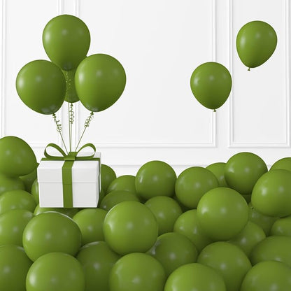 Retro Sage Green Balloons, Birthday Decoration, Wedding Party, Baby Shower by KALOR