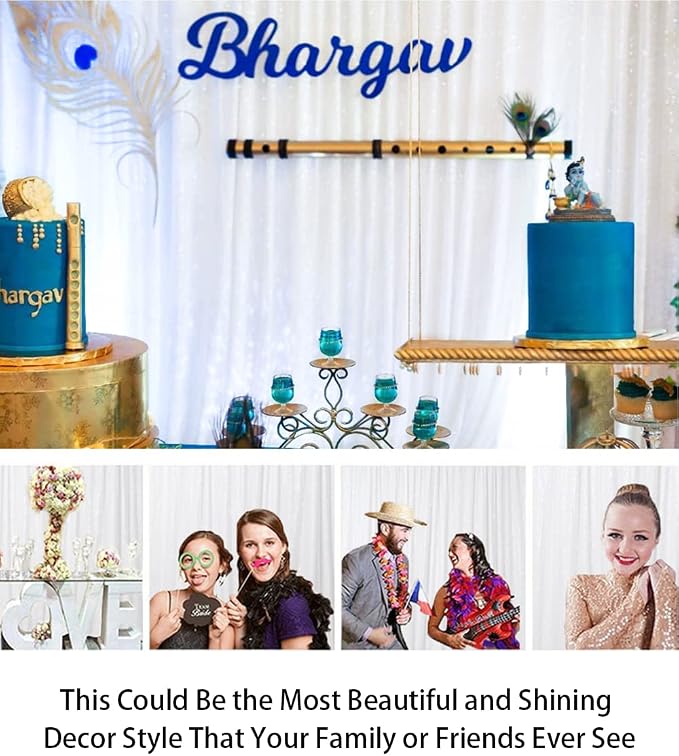 ShinyBeauty Sequin Backdrop White 10x10FT Backdrops - Image 5