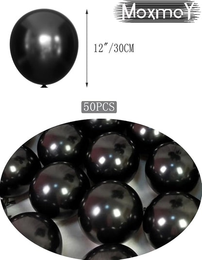 Black Balloons 12 inch - Image 2
