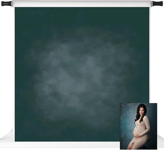 Kate Dark Green Photography Backdrops Abstract Photo Backdrop Poratrait by KateBackdropforPhotography