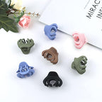 MAORULU Hair Clips for Women Girls Kids, 1.5 Inch Mini Hair Jaw Clips, 5 Colors, Pack of 10, with Gift Box
