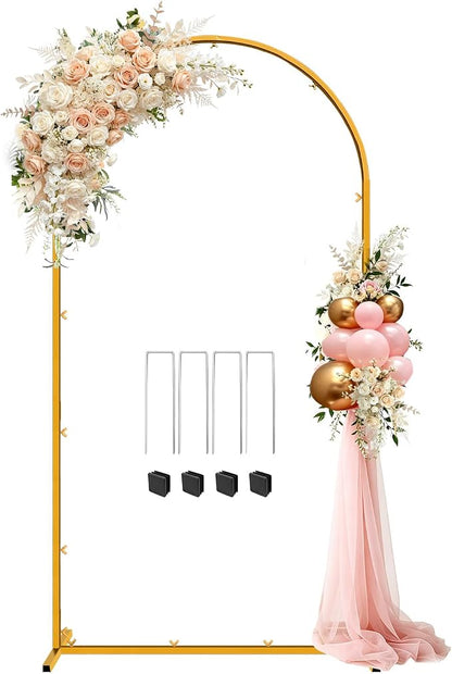 6.6 FT Wedding Arch Backdrop Stand by Chesjin
