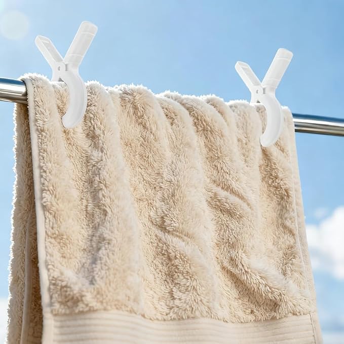 10 Pack Large Beach Towel Clips - Image 4
