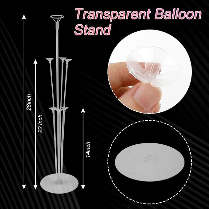 Balloon Stand kit 8 Sets 22 Pcs Balloon Stands - Image 3