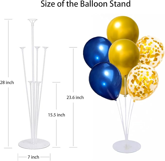 6 Set Balloon Stand Kit for Table Centerpieces - Image 5