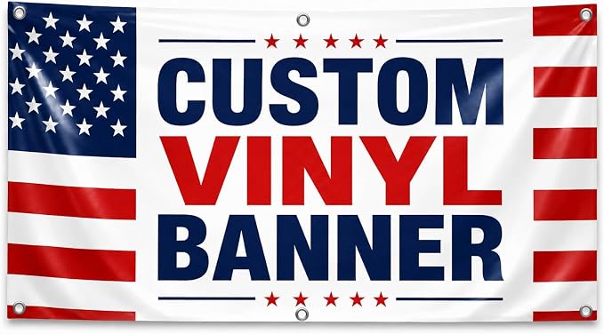 Custom Design Vinyl Banner by Custom