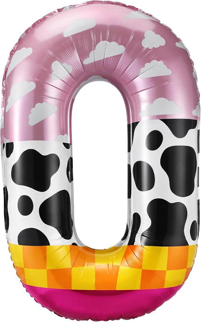 40 Inches Number 0 Balloon by Unknown