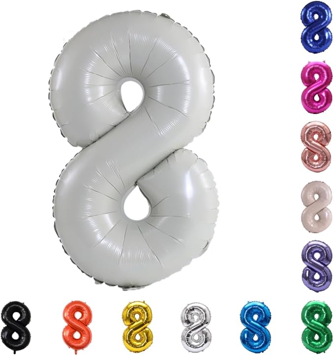 YPSelected 32 Inch Large Foil Helium Number Balloon Birthday Wedding Party 0-9 by YPSelected