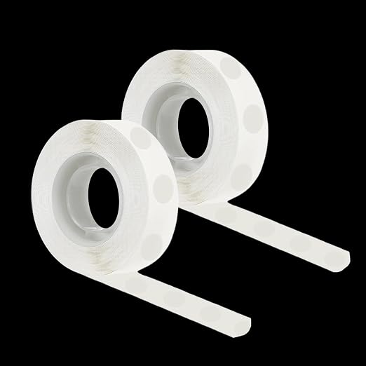 600PCS Clear Balloon Glue Points Double Sided Adhesive Removable Sticky by BBPOOL