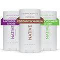 Native Deodorant Contains Naturally Derived Ingredients, 72 Hour Odor Control | Deodorant for Women and Men, Aluminum Free with Baking Soda, Coconut Oil and Shea Butter | Classic (3-pack)