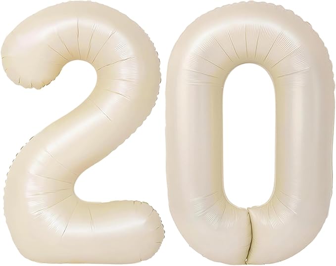 Number Balloons for Birthday Decorations by United-UnicornsParty