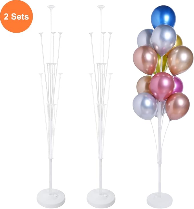 2 Sets of Balloon Stand Kit - 62in Balloon Stands - Image 8