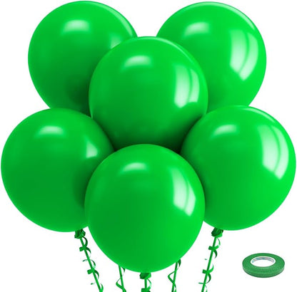 Bezente Green Balloons 18 Inch 30 Pack Latex Large Thick | Light Green Balloons by Bezente