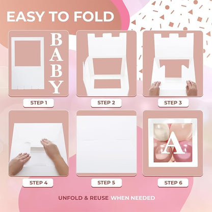 44-Piece Baby Shower Decorations - Image 3