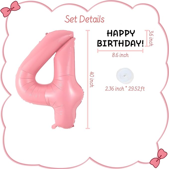 Happy birthday Big Number Balloons Foil Birthday Balloon Number Balloons Happy - Image 2