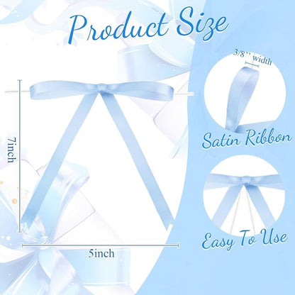 Riceshoot Light Blue Bows - Image 2