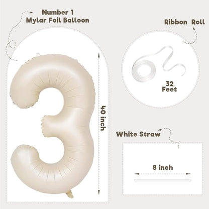 Number Balloons for Birthday Decorations - Image 2