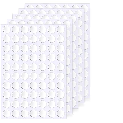 JUNEBRUSHS 350 Pieces Double Sided Sticky Dots, Sticky Tack by JUNEBRUSHS