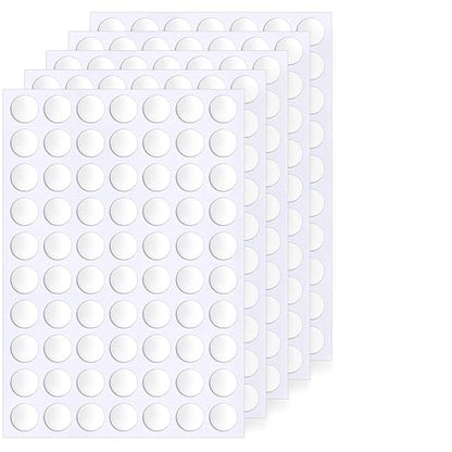 JUNEBRUSHS 350 Pieces Double Sided Sticky Dots, Sticky Tack by JUNEBRUSHS