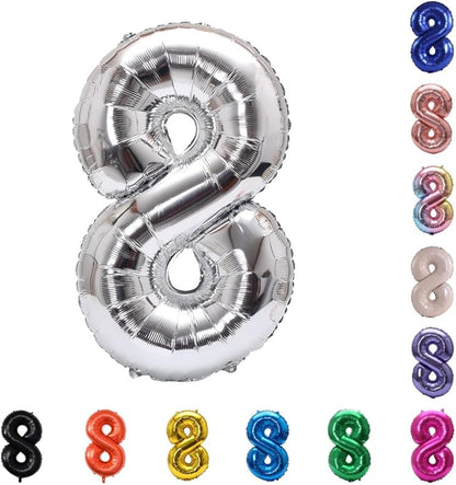 YPSelected 32 Inch Large Foil Helium Number Balloon Birthday Wedding Party 0-9 by YPSelected