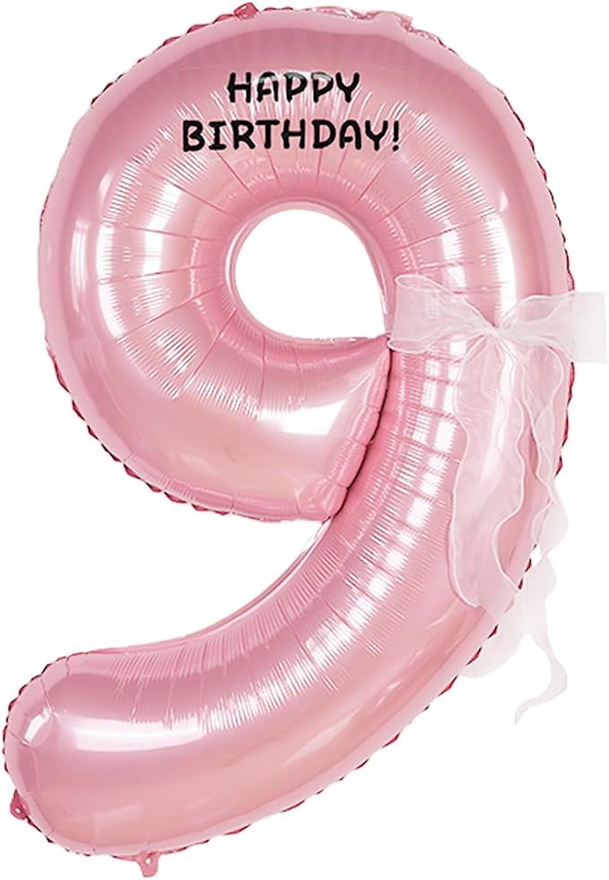 Happy birthday Big Number Balloons Foil Birthday Balloon Number Balloons Happy by MPRVAKYF