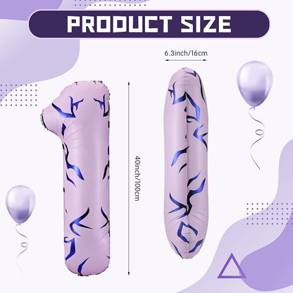 40 Inches Number 1 Balloon - Image 2