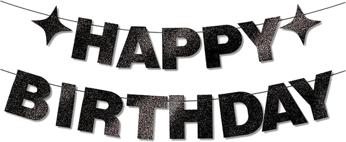 Happy Birthday Banner for Birthday Party Decorations by MEETINGU