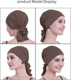 osvyo Chemo Headscarf for Women Hair Loss - Cancer Slip On Headwear Turbans Sealed Packaging