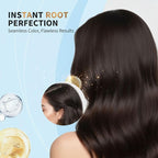 Temporary Root Touch Up Spray,Temporary Root Touch Up Hair Color Spray,Instant Covers Grey Hair (Light Brown)