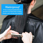 Hair Salon Capes with Snap Closure Waterproof Hairdressing Styling Hair Cutting Coloring Nylon Cape for Barber Hairdressers