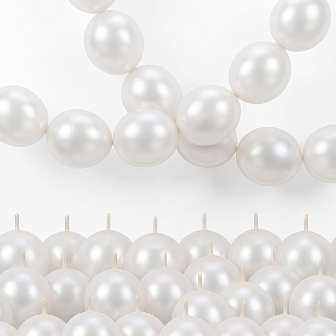 Pearl White Linking Balloons, Tails Balloon by Govpy