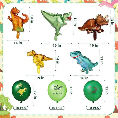Dino Balloons Dinosaur Balloons Stand Kit - Image 6