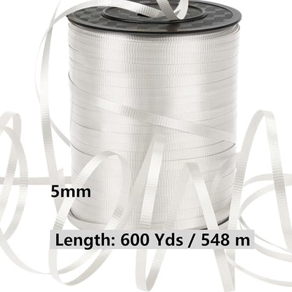 600 Yards Curling Ribbon, Balloon String Roll Ribbon and Bows - Image 5