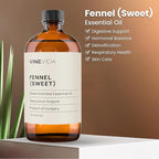VINEVIDA Fennel Essential Oil - 16 oz - Undiluted - DIY Candle Scents - Bulk for Soap Making & Skin Safe