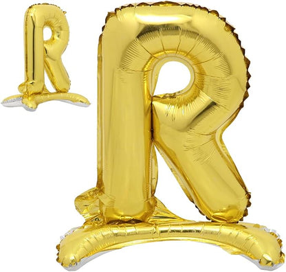 16" Standing Alphabet Letter and Number Balloons Aluminum Hanging Foil Film by RUIANSI